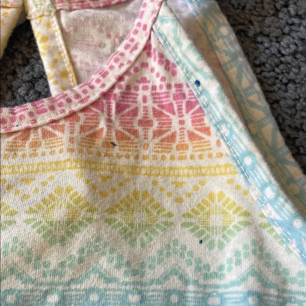 The Children's Place Pink and Yellow Jumpsuit Vibrant and Comfortable